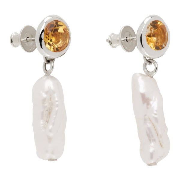  FARIS Silver OH Earrings 231069F009002
