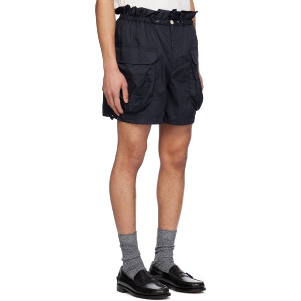  F/CE. Navy Pigment-Dyed Shorts 241647M193000