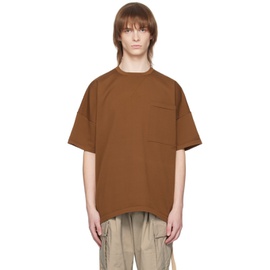 F/CE. Brown Ecopet T-Shirt 231647M213071