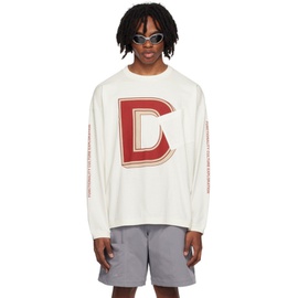 F/CE. White Re College Long Sleeve T-Shirt 241647M213001