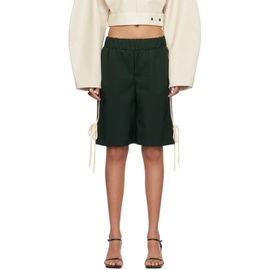 FIDAN NOVRUZOVA Green Giada Shorts 241953F088003