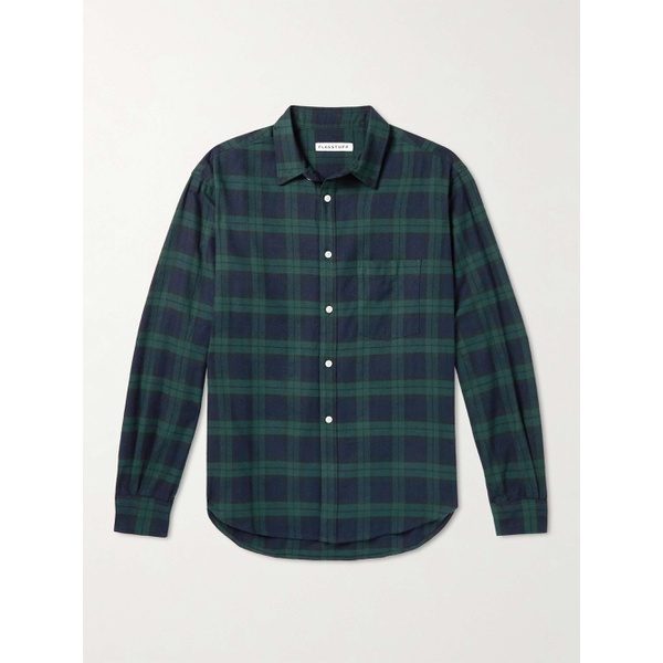  FLAGSTUFF Checked Cotton-Flannel Shirt 17411127376635623