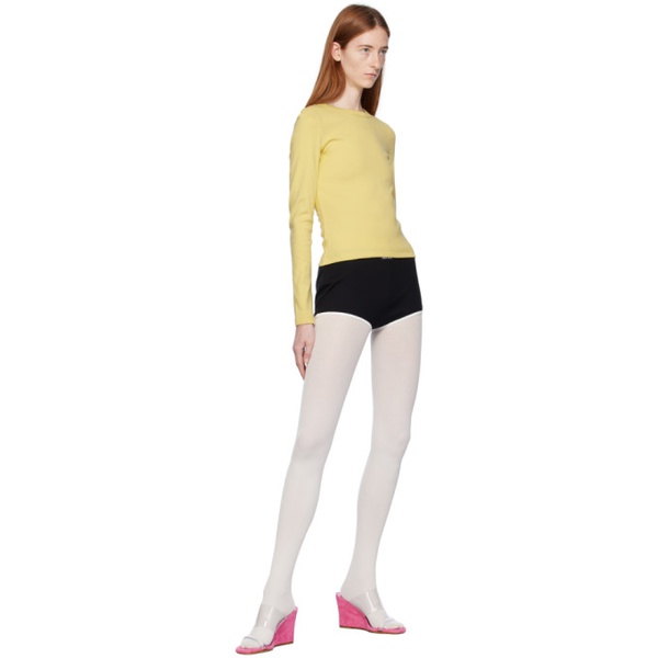  FLORE FLORE Yellow Max Long Sleeve T-Shirt 241924F110020