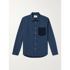FOLK Two-Tone Cotton-Corduroy Shirt 1647597322419872