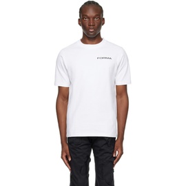 FORMA White Printed T-Shirt 241195M213052