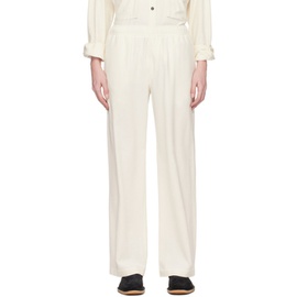 FORMA 오프화이트 Off-White Elasticized Trousers 241195M191016