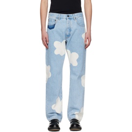 FORMA Blue Six-Pocket Jeans 241195M186006