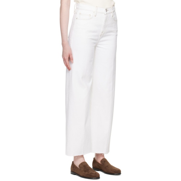  FRAME White Le Jane Jeans 242455F069008
