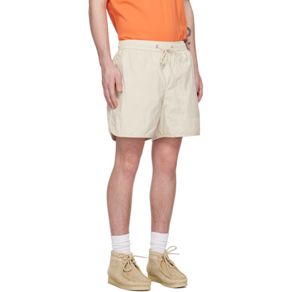  FRAME 오프화이트 Off-White Padded Shorts 231455M193011