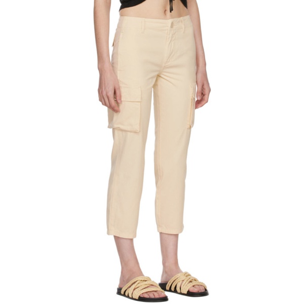  FRAME Beige Cotton Trousers 222455F087001