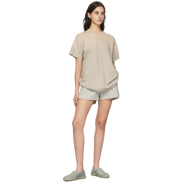  피어오브갓 Fear of God Beige Lounge Shorts 221782F088001