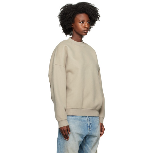  피어오브갓 Fear of God Beige Brushed Sweater 231782F096002