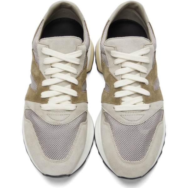  피어오브갓 Fear of God Grey & Khaki Vintage Runner Sneakers 212782M237002