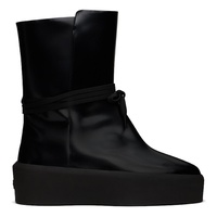 피어오브갓 Fear of God Black Leather Boots 241782M228000