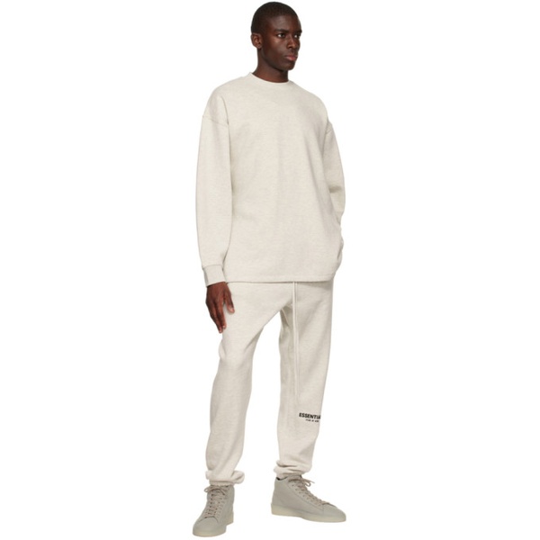  피어오브갓 Fear of God 에센셜 ESSENTIALS 오프화이트 Off-White Relaxed Sweatshirt 221161M204025
