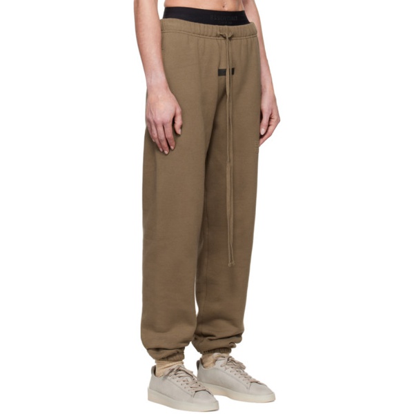  피어오브갓 Fear of God 에센셜 ESSENTIALS Brown Drawstring Lounge Pants 222161F086024