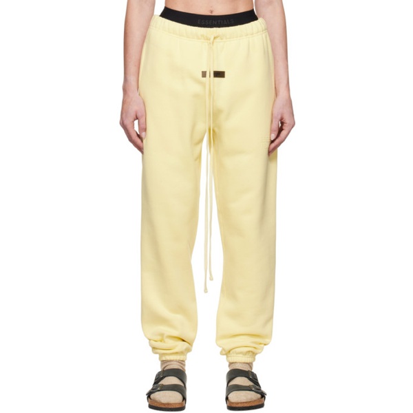  피어오브갓 Fear of God 에센셜 ESSENTIALS Yellow Drawstring Lounge Pants 222161F086026