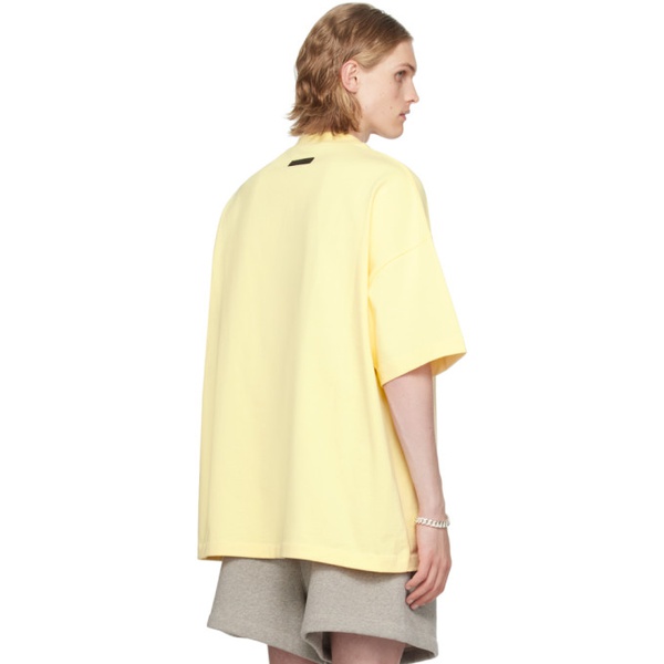  피어오브갓 Fear of God 에센셜 ESSENTIALS Yellow Crewneck T-Shirt 241161M213044