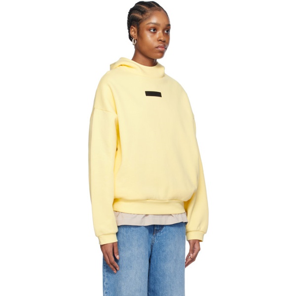  피어오브갓 Fear of God 에센셜 ESSENTIALS Yellow Pullover Hoodie 241161F097040