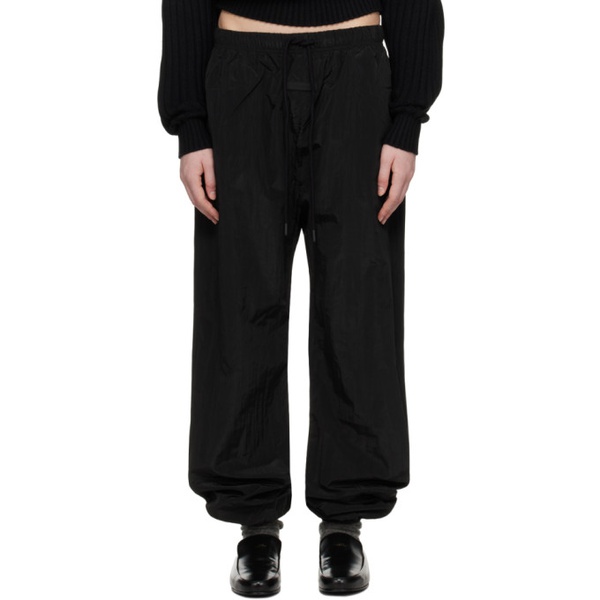  피어오브갓 Fear of God 에센셜 ESSENTIALS Black Drawstring Track Pants 241161F086003