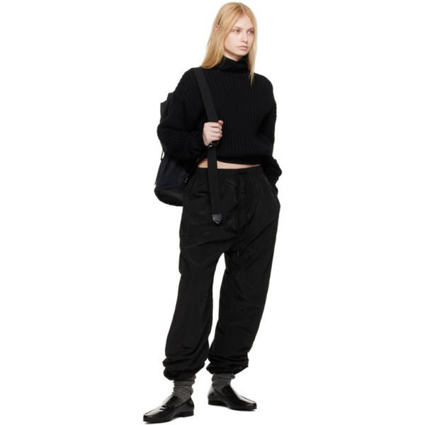  피어오브갓 Fear of God 에센셜 ESSENTIALS Black Drawstring Track Pants 241161F086003