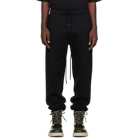 피어오브갓 Fear of God 에센셜 ESSENTIALS Black Drawstring Sweatpants 241161M190015