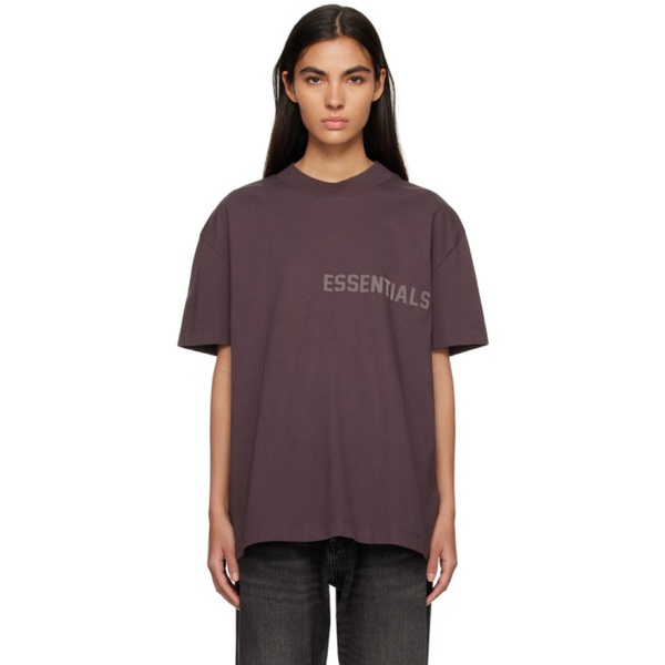  피어오브갓 Fear of God 에센셜 ESSENTIALS SSENSE Exclusive Purple T-Shirt 231161F110015