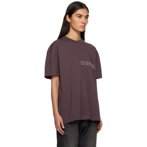  피어오브갓 Fear of God 에센셜 ESSENTIALS SSENSE Exclusive Purple T-Shirt 231161F110015