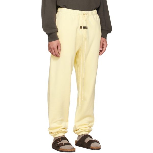  피어오브갓 Fear of God 에센셜 ESSENTIALS Yellow Drawstring Lounge Pants 222161M190013