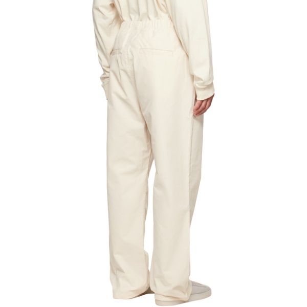  피어오브갓 Fear of God 에센셜 ESSENTIALS 오프화이트 Off-White Relaxed Lounge Pants 222161M191006