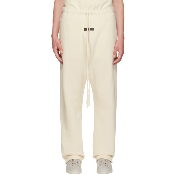  피어오브갓 Fear of God 에센셜 ESSENTIALS 오프화이트 Off-White Relaxed Lounge Pants 222161M190005