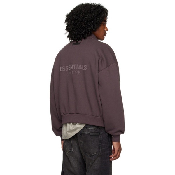 피어오브갓 Fear of God 에센셜 ESSENTIALS Purple Full Zip Jacket 231161M180038