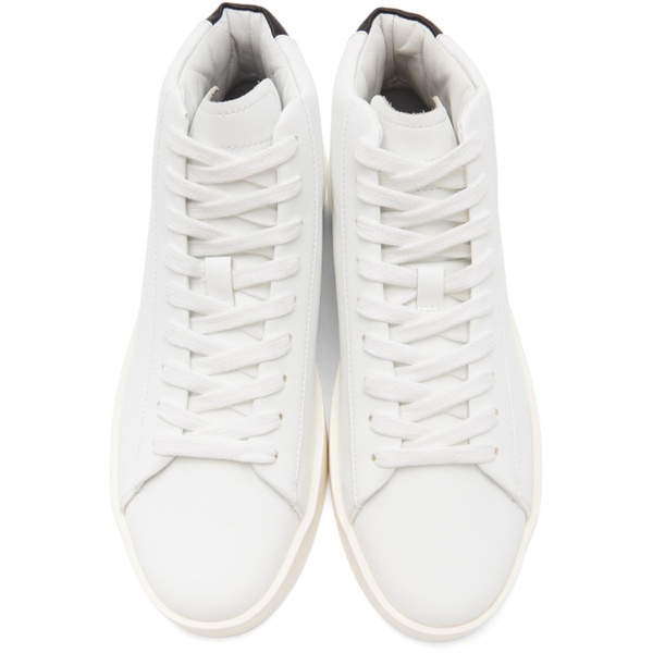  피어오브갓 Fear of God 에센셜 ESSENTIALS White Tennis Mid Sneakers 212161F127003