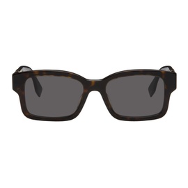 펜디 Fendi Tortoiseshell OLock Sunglasses 232693M134024