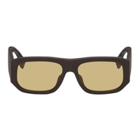 펜디 Fendi Brown Shadow Sunglasses 241693M134010