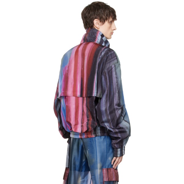  펑첸왕 Feng Chen Wang Multicolor Rainbow Jacket 241107M180001