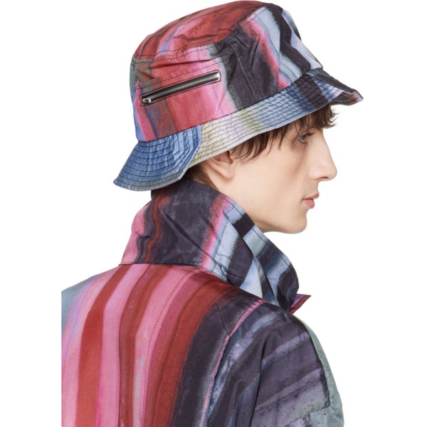  펑첸왕 Feng Chen Wang Multicolor Zip Pocket Bucket Hat 241107M140000