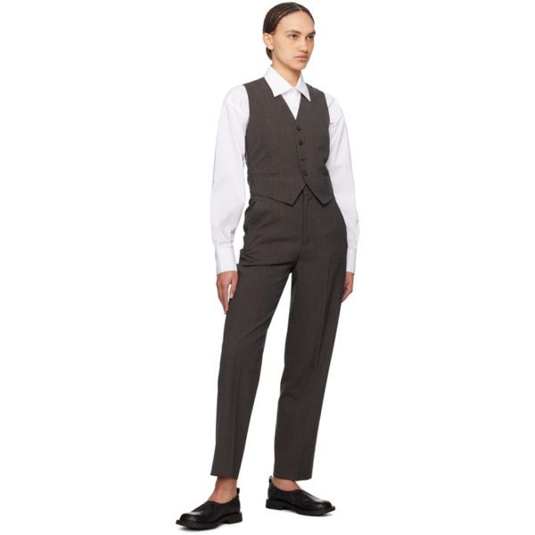  Filippa K Gray Tailored Vest 241072F068002