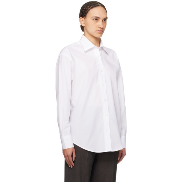  Filippa K White Oversized Shirt 241072F109002