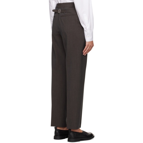  Filippa K Gray Relaxed Trousers 241072F087007
