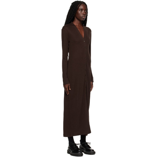  Filippa K Brown Juno Midi Dress 222072F054005