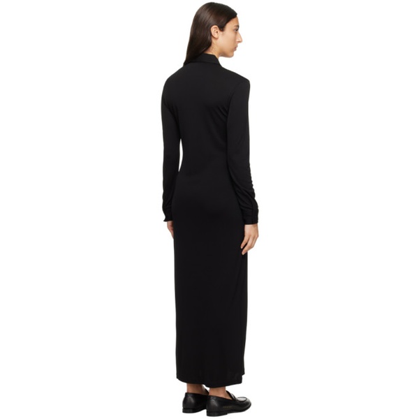  Filippa K Black Slim Maxi Dress 232072F054000