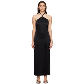 Filippa K Black Deep Back Maxi Dress 232072F055001