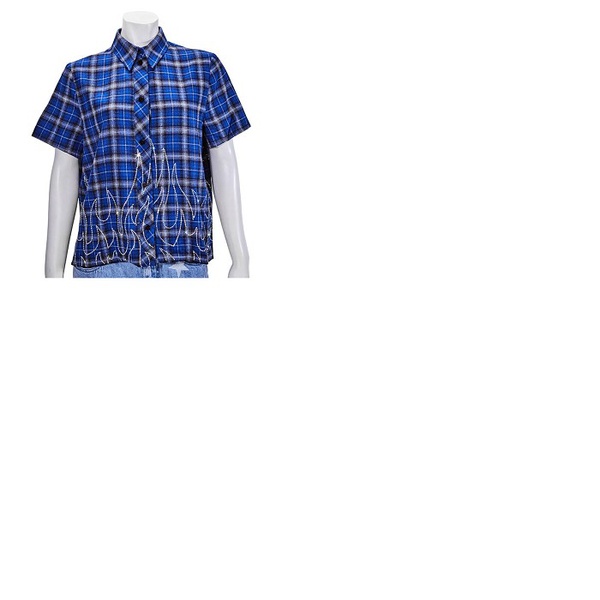  Filles A Papa Ladies T-Shirt Blue Chuck Crepe Blue 62063000-17-BLUE