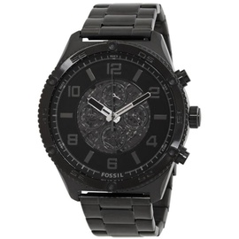 Fossil MEN'S Brox Stainless Steel Black Dial Watch BQ2668