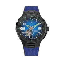Franck Dubarry MEN'S Deep Ocean Rubber Blue Dial Watch 04 MARINEBLUE