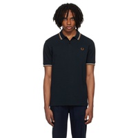 Navy The Fred Perry Polo 242719M212027