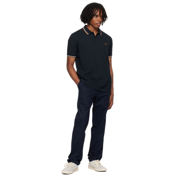  Navy The Fred Perry Polo 242719M212027