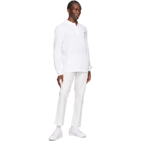  Fred Perry White M6006 Polo 242719M212033