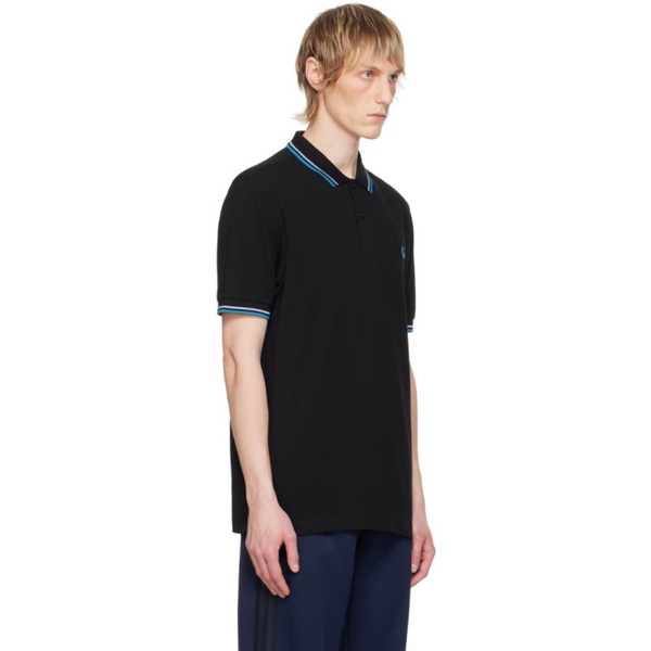  Fred Perry Black M3600 Polo 242719M212031